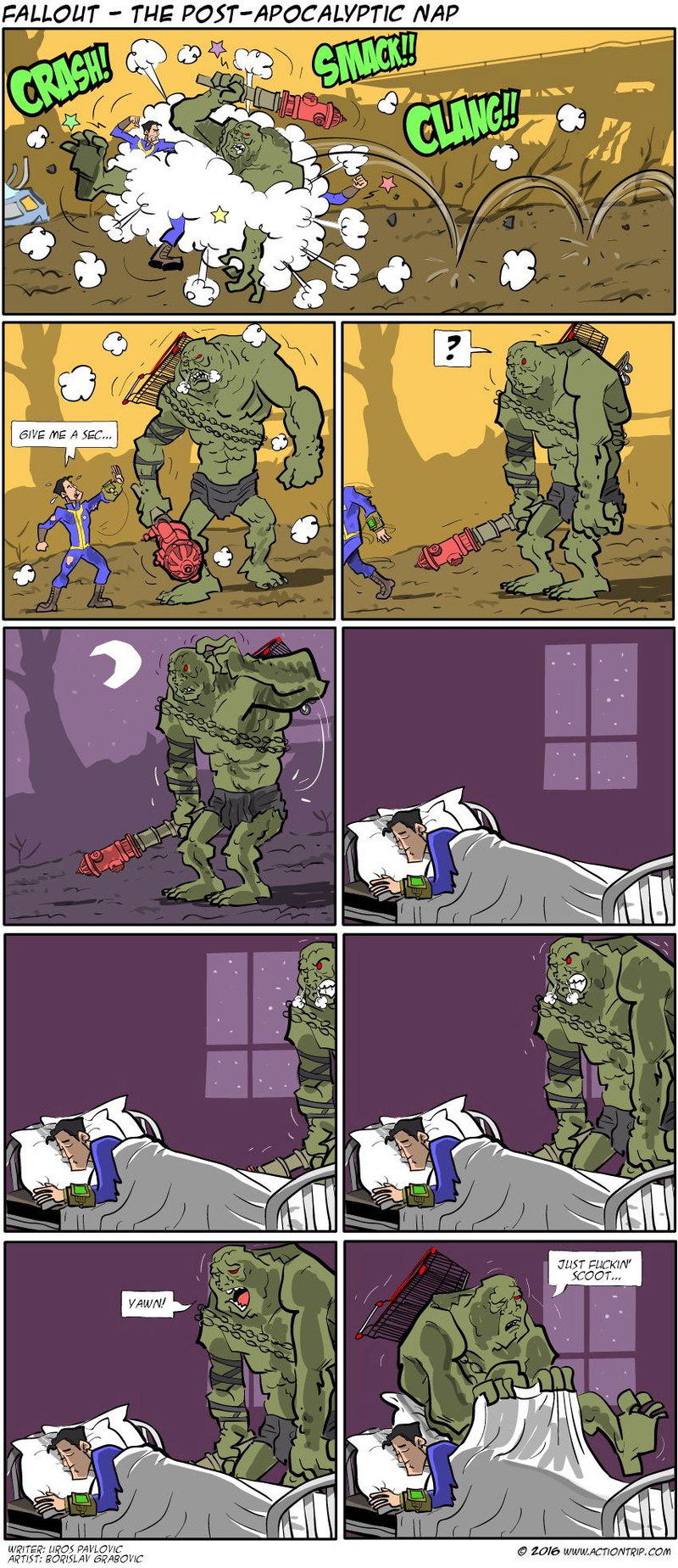 Illustration for article titled Sunday Comics: Nobody Has To Die Here Today